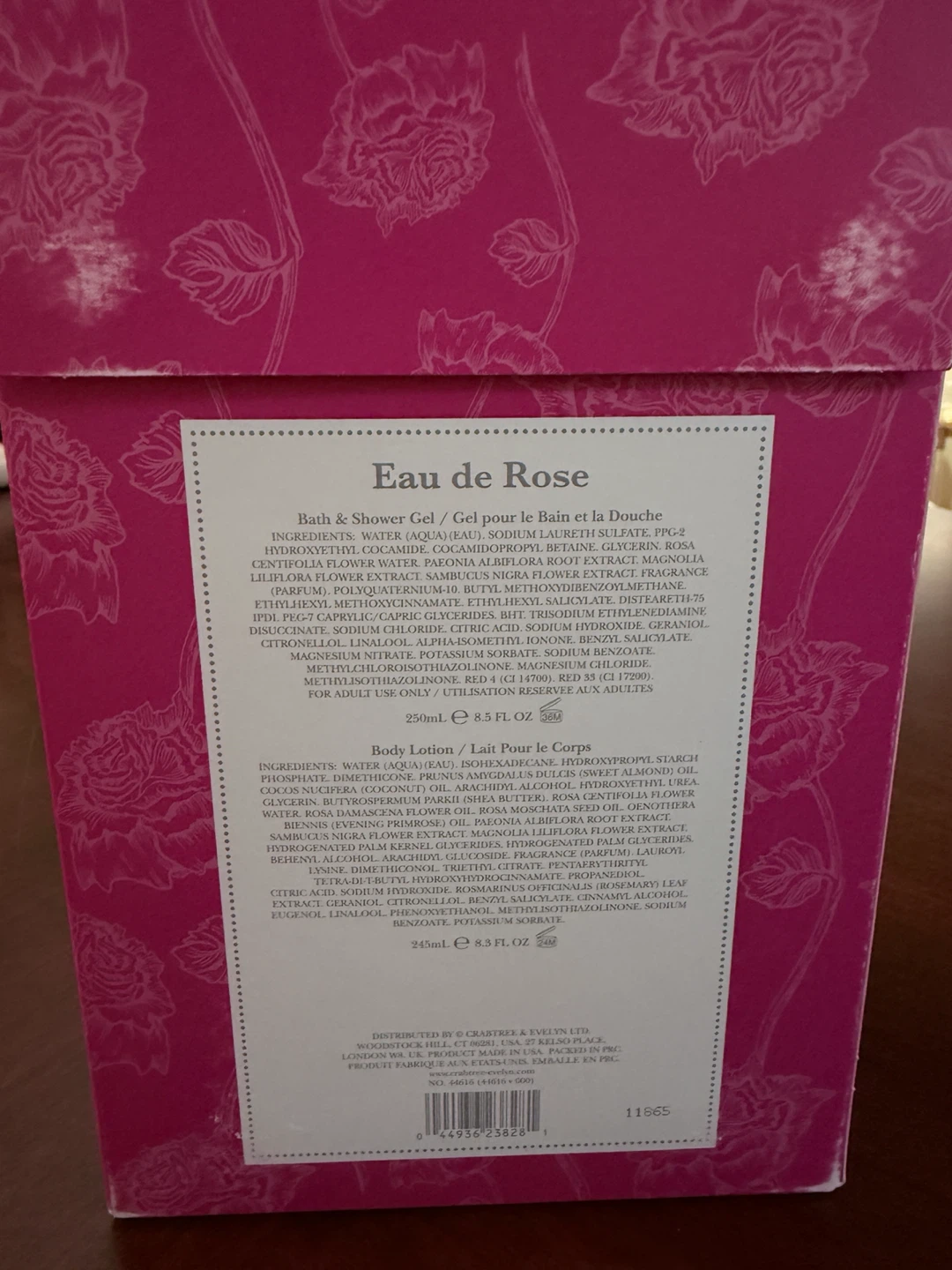 Crabtree & Evelyn Rosewater Bath & Body Set - photo 2