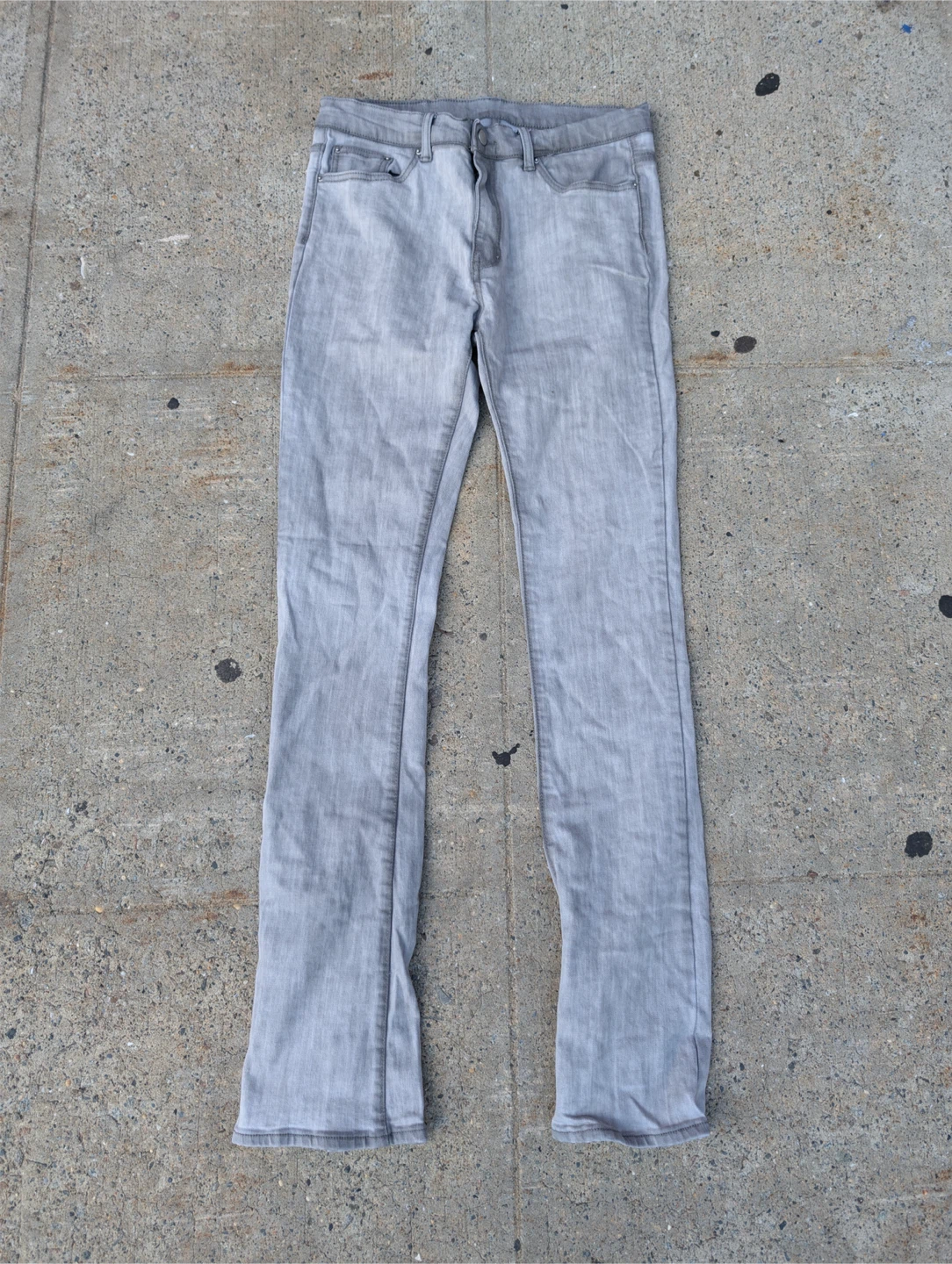 Marni Grey Zipper Detail Denim Jeans - photo 3
