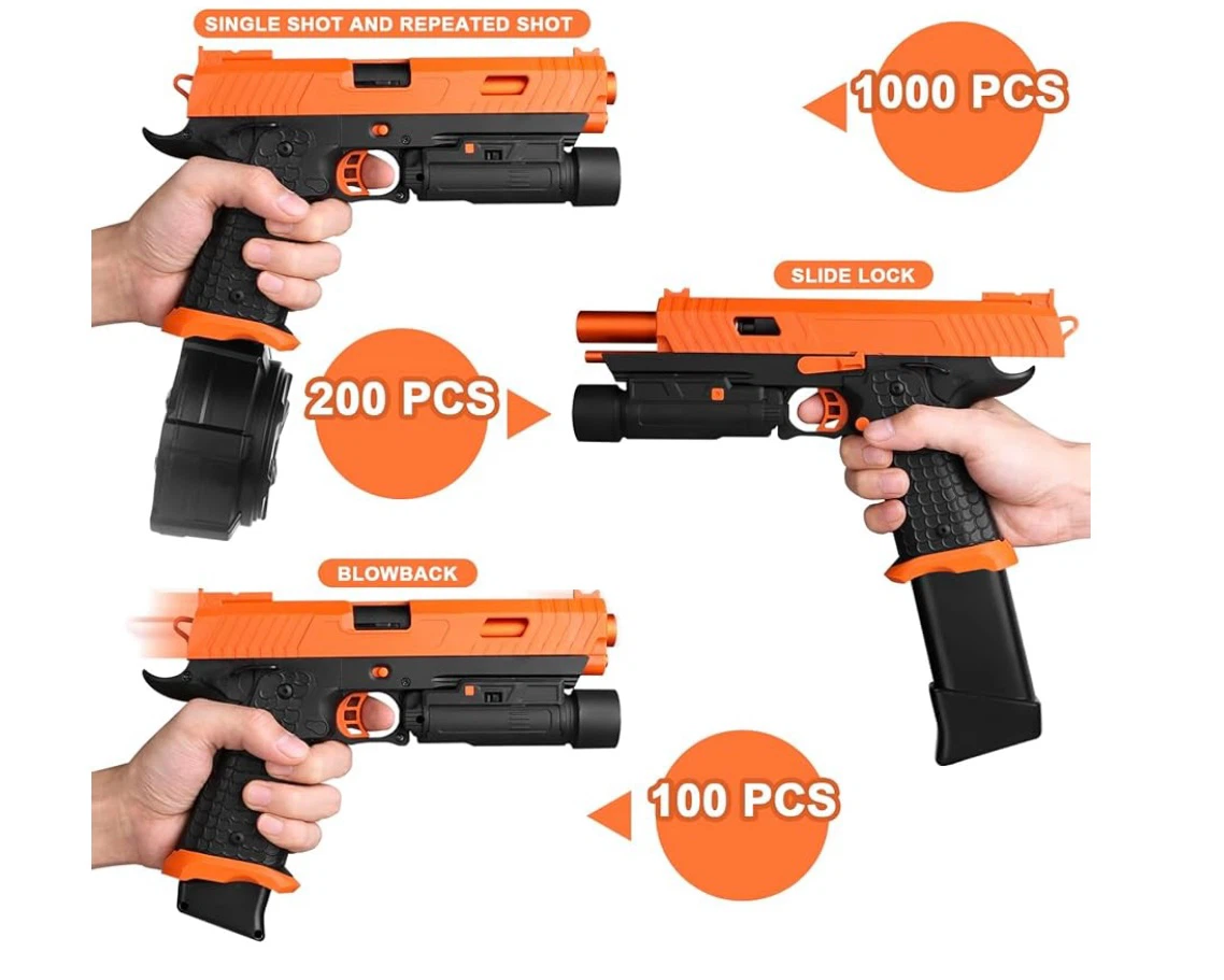 Brand new X5 Electric Toy Gun with Accessories - photo 5