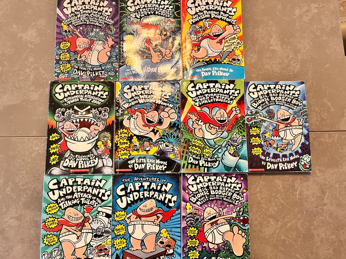 Captain Underpants & Dog Man Book Lot by Dav Pilkey - photo 4