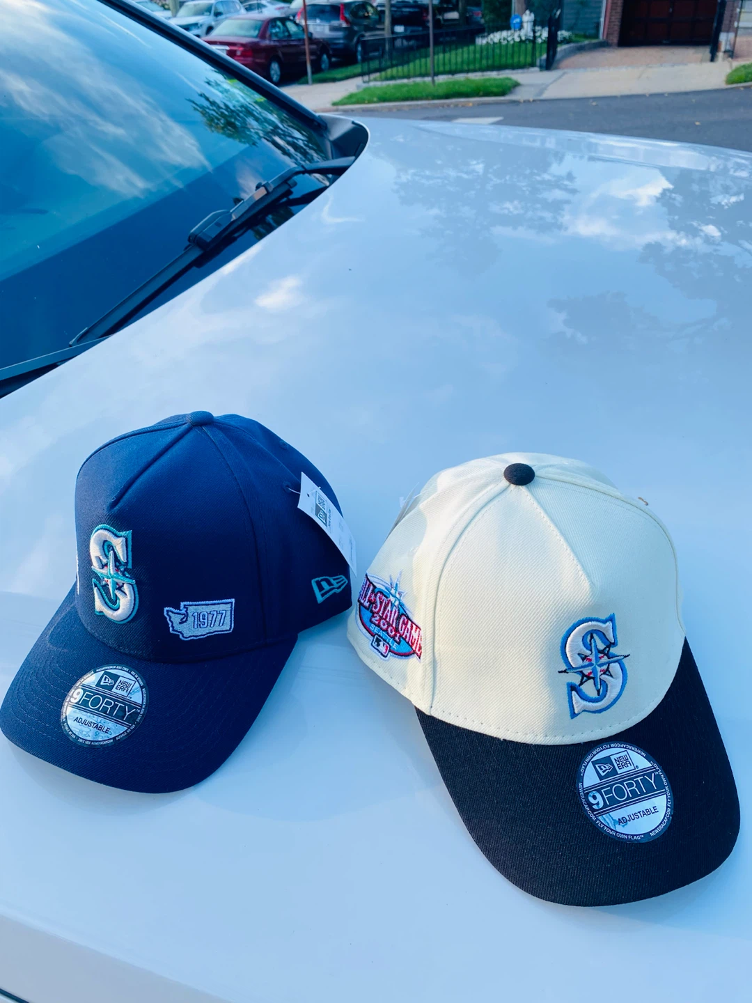 New Era Seattle Mariners Baseball Hats $20 each - photo 2