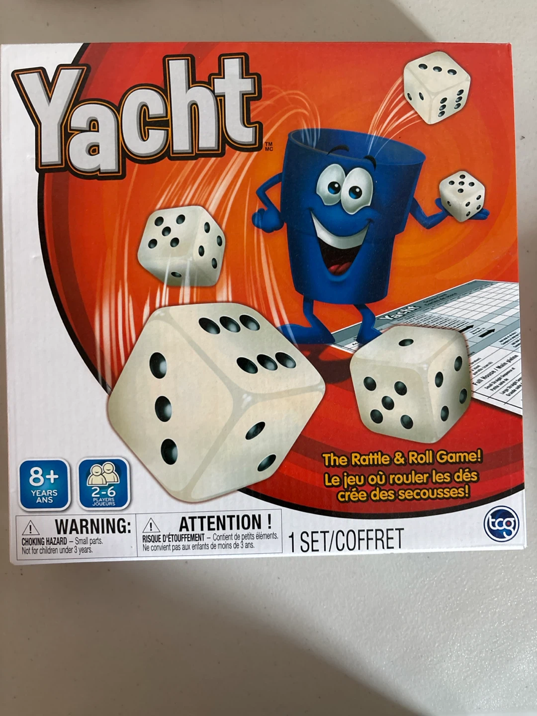 Yacht The Rattle & Roll Dice Game