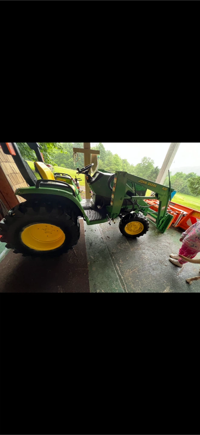 John Deere 430 Tractor with Front Loader - photo 3