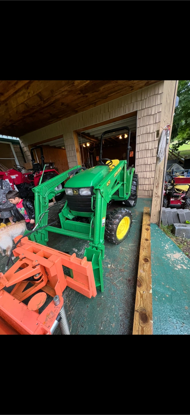 John Deere 430 Tractor with Front Loader - photo 5