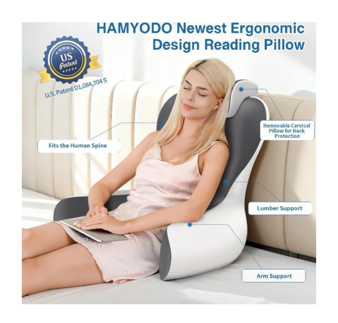 Brand new Reading Pillow for Sitting in Bed - photo 4