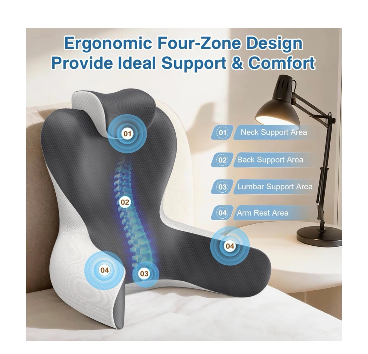 Brand new Reading Pillow for Sitting in Bed - photo 5