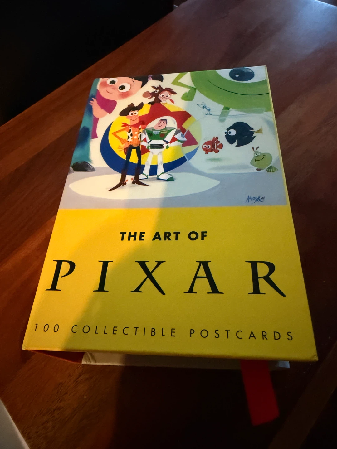 The Art of Pixar 100 Collectible Postcards Book (NIB)
