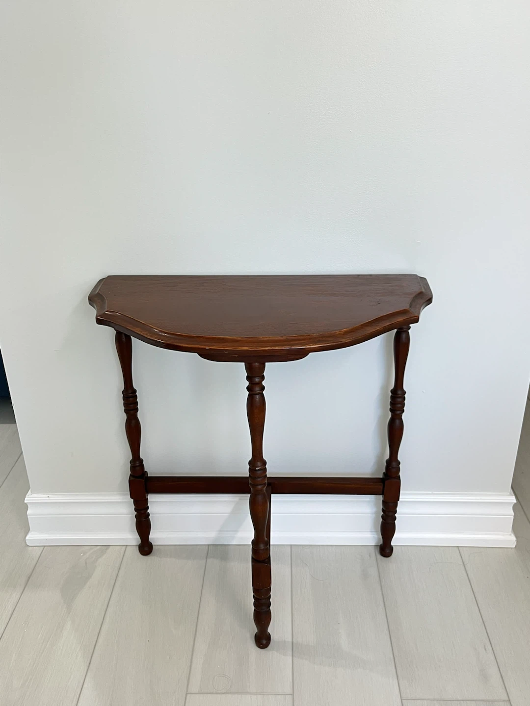 Walnut Accent Table - photo 2