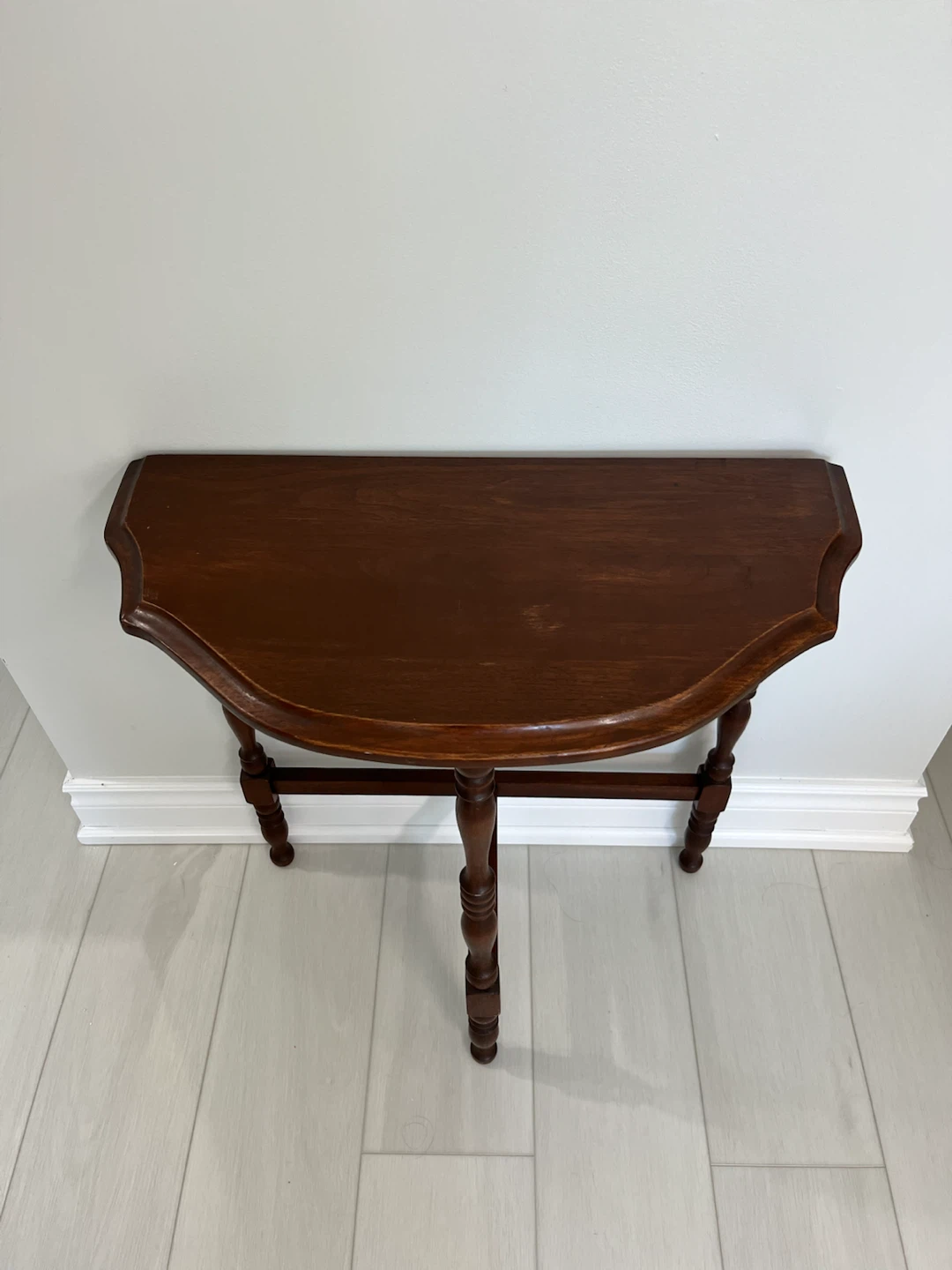 Walnut Accent Table - photo 3