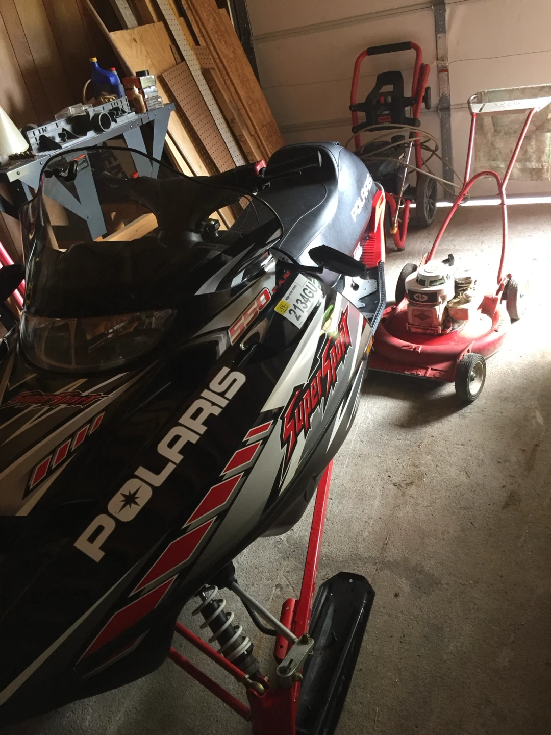 Polaris Super Sport 550 Snowmobile - photo 3