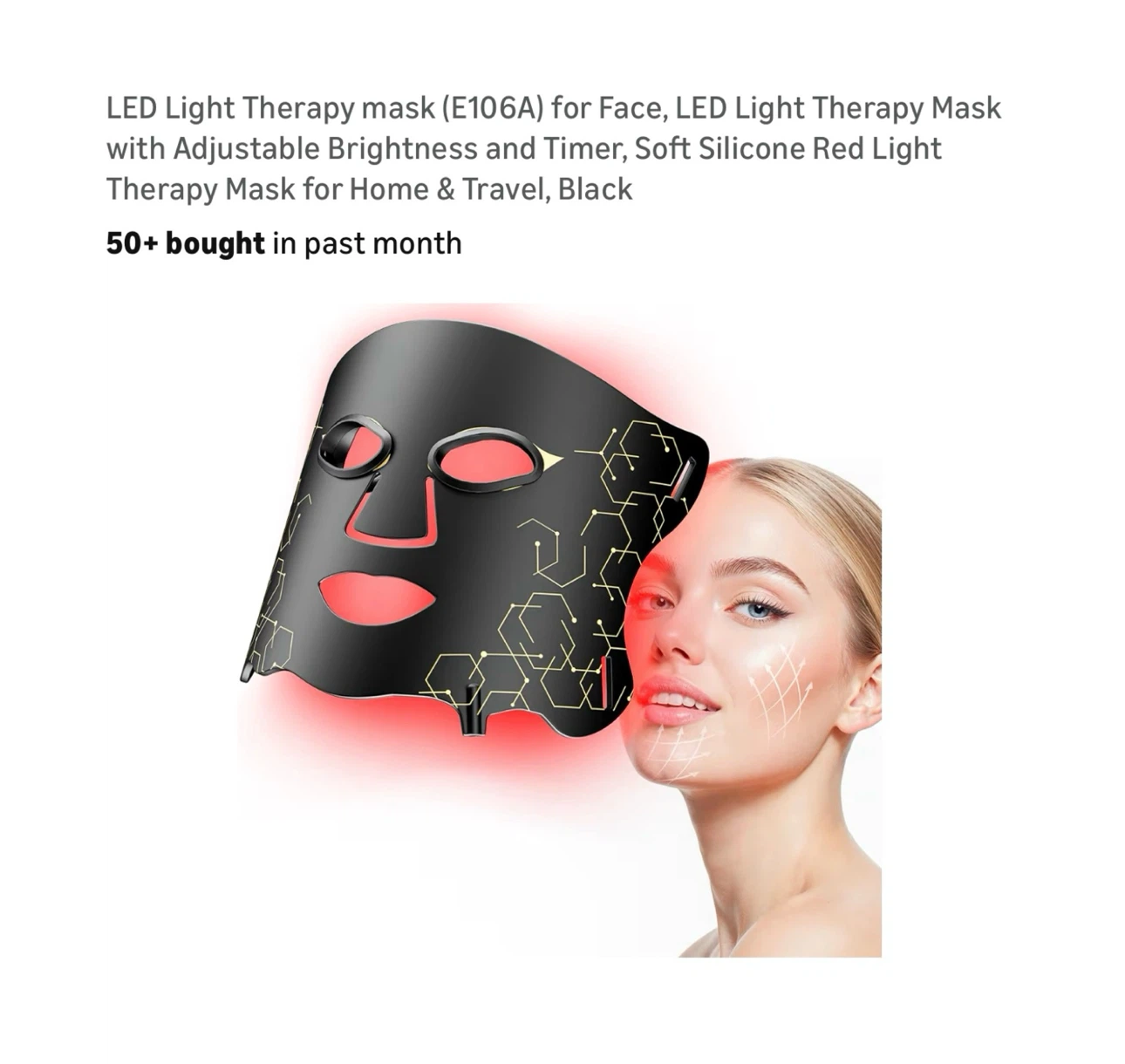 Brand new LED Light Therapy mask (E106A) for Face