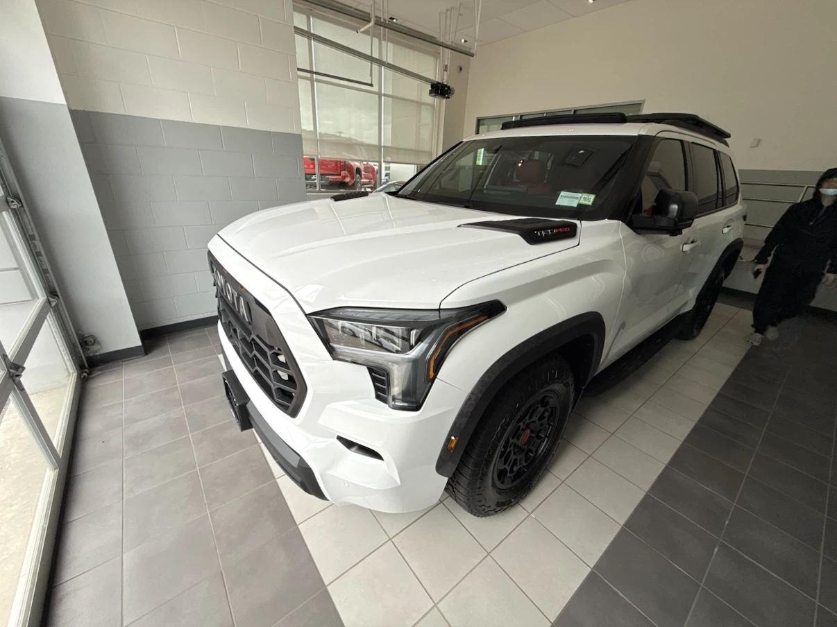 White Toyota Sequoia TRD Pro SUV - photo 2