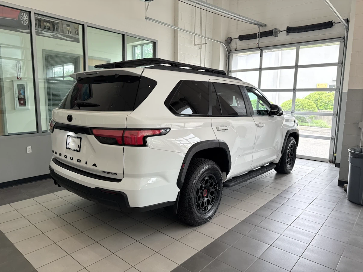 White Toyota Sequoia TRD Pro SUV - photo 3