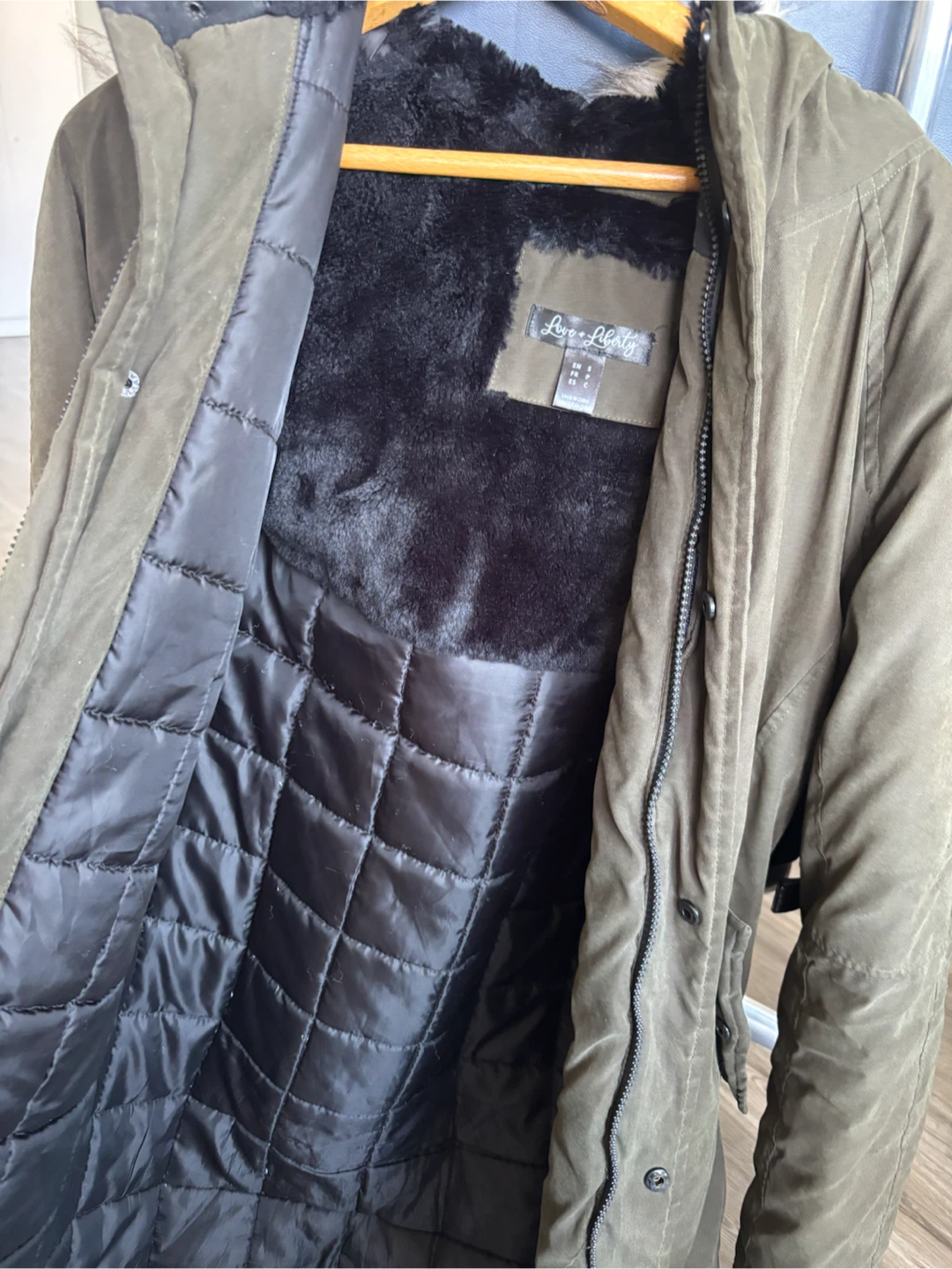 Women’s Winter Jacket – Light Green – Size S - photo 2