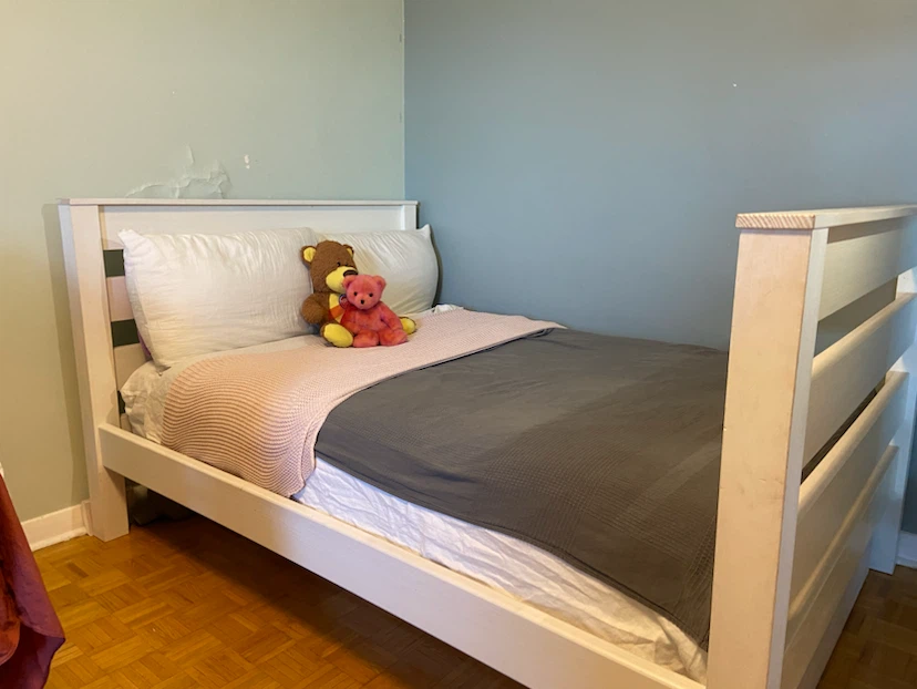 White Bunk Bed with under bed storage and stair drawers - photo 2