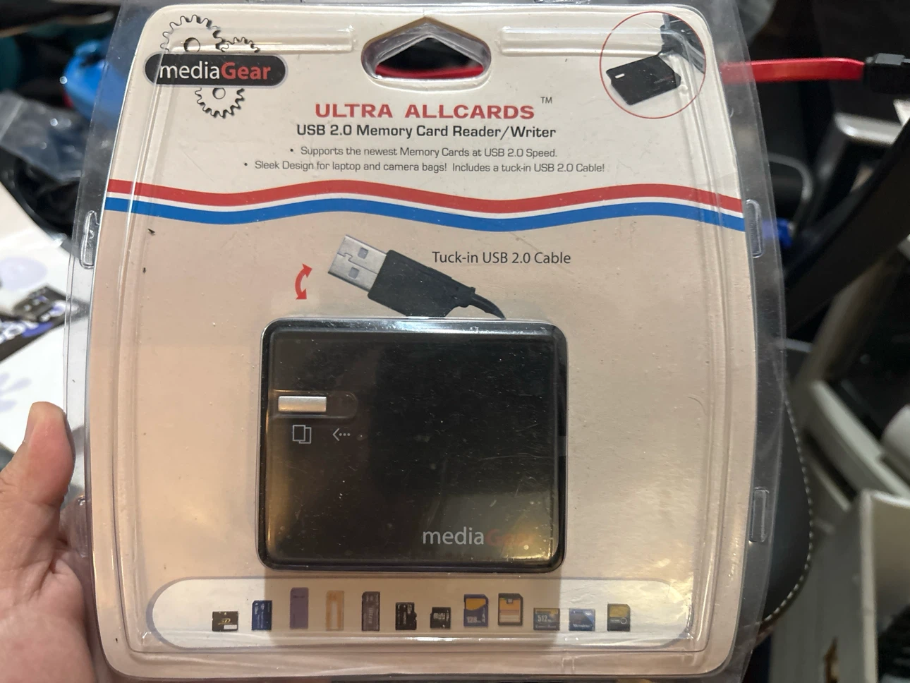Media Gear Ultra Allcards USB 2.0 Memory Card Reader/Writer