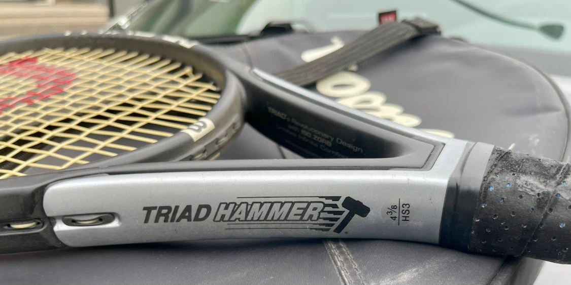 Wilson Hammer 7.0 Titanium Tennis Racquet with Cover - photo 2