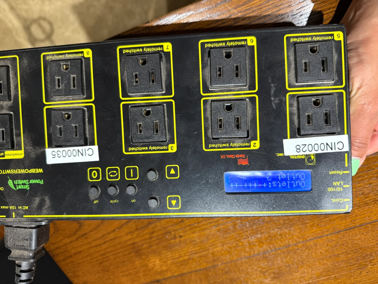 Web Power Switch CIN00028 Remote Power Control