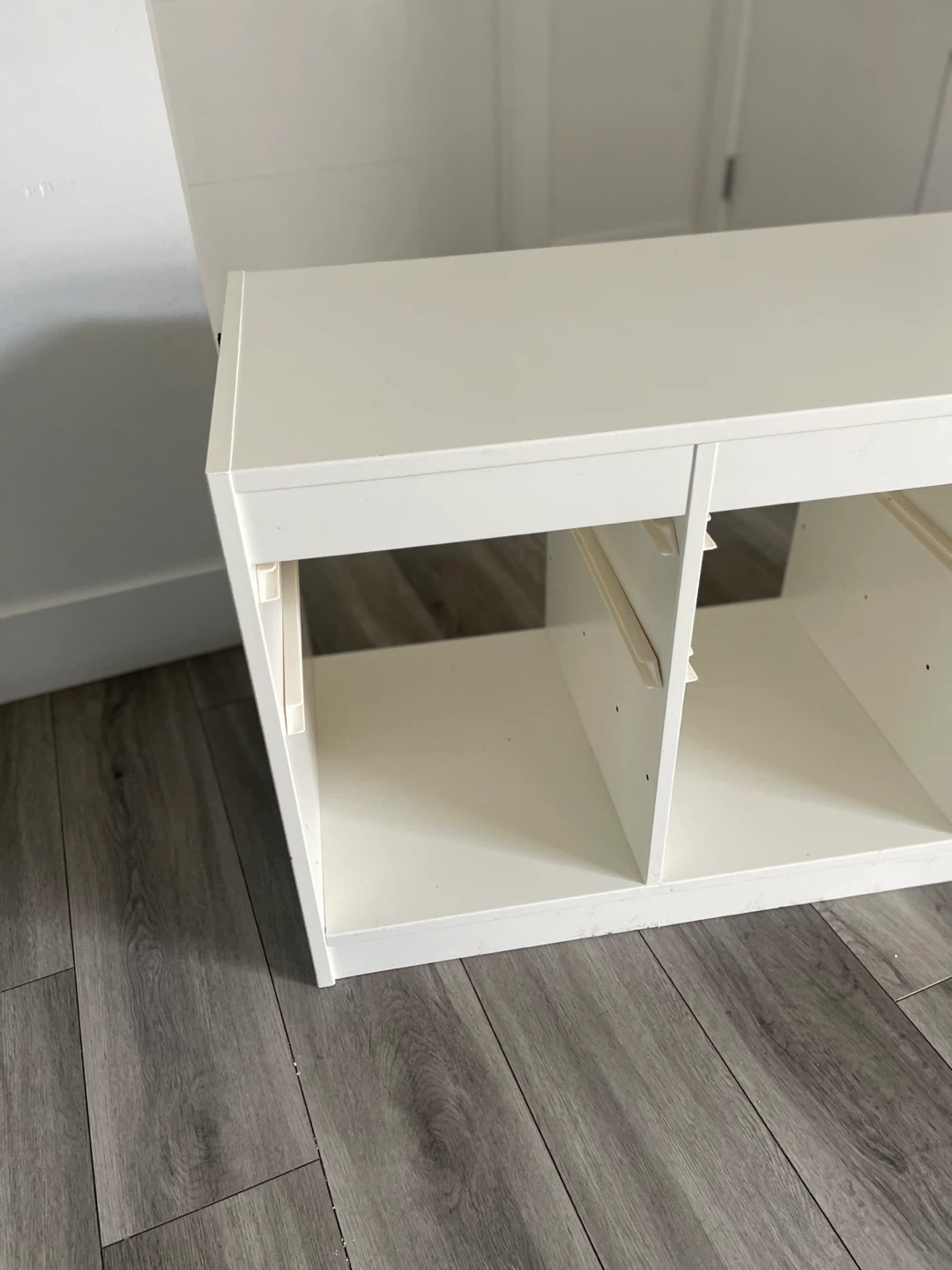 White Storage Shelf - photo 2