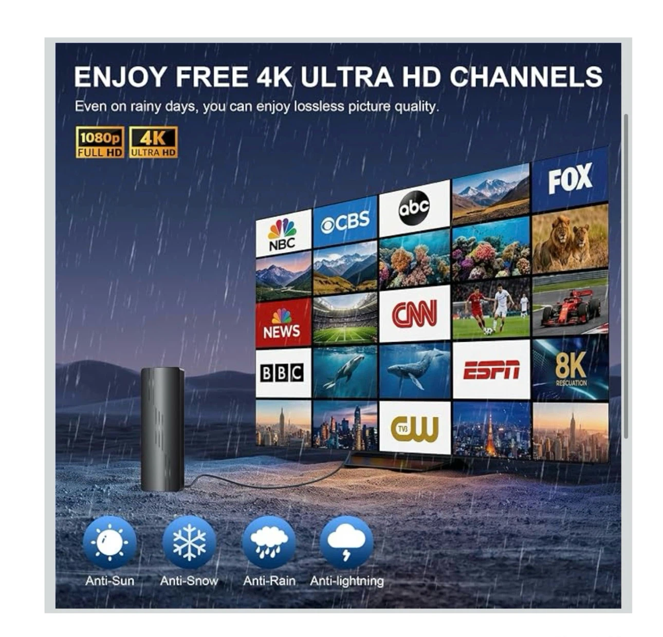 Brand new 2026 Upgraded TV Antenna for Smart TV - photo 4