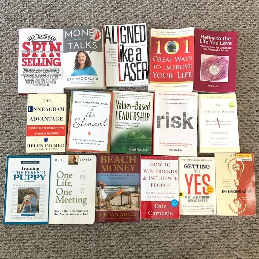 Business Non Fiction Books Self Help Finance $1 Per Book