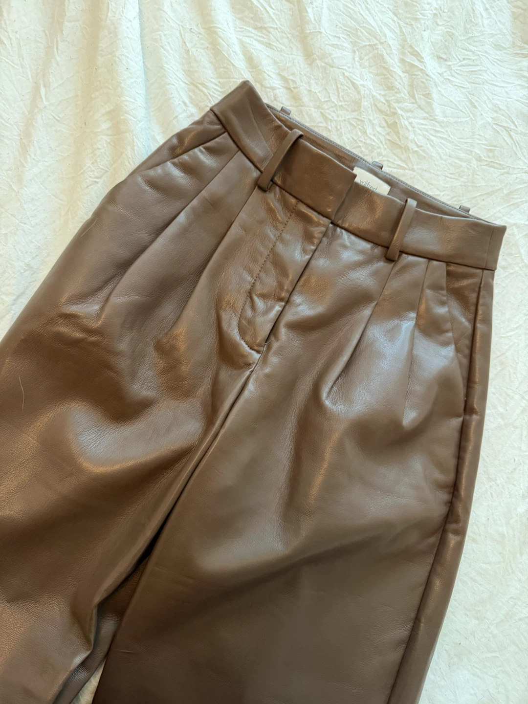 Wilfred Carrot Faux Leather Pant - photo 5