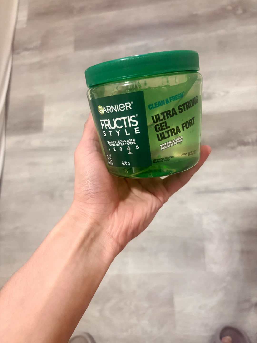 Garnier Fructis Style Ultra Strong Hold Gel 600g