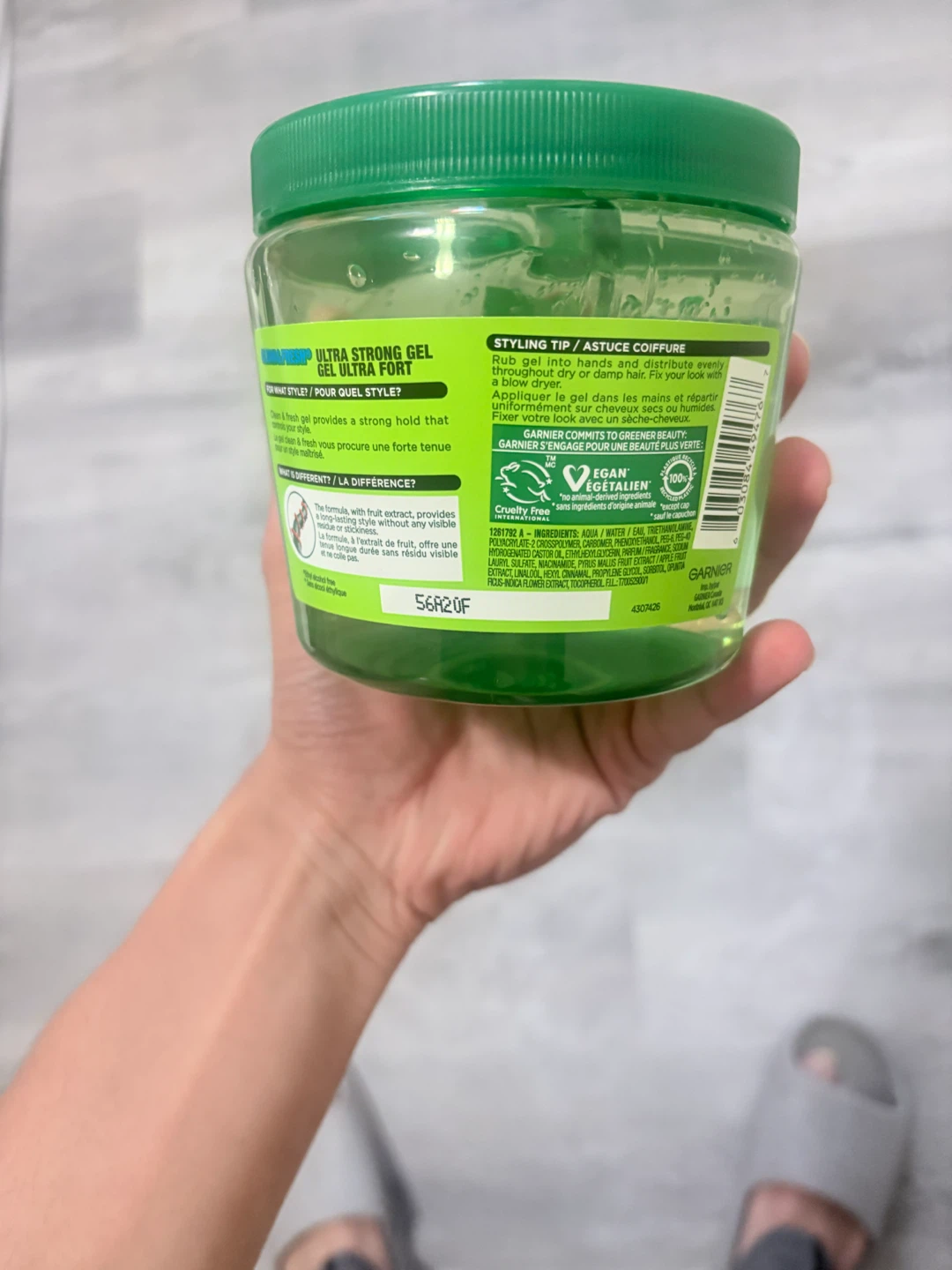 Garnier Fructis Style Ultra Strong Hold Gel 600g - photo 2