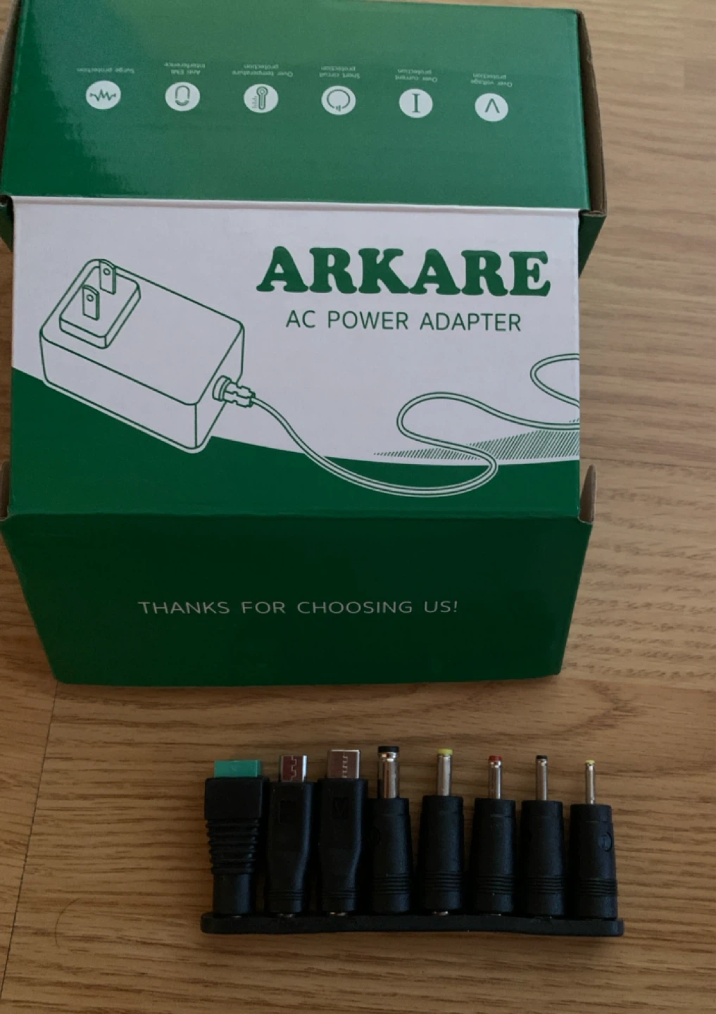 Arkare AC Power Adapter 6V DC