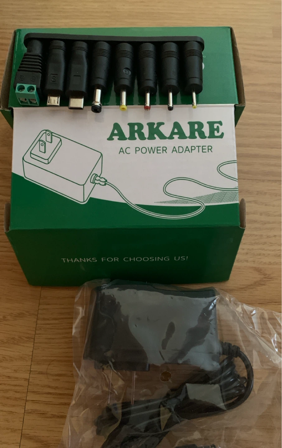 Arkare AC Power Adapter 6V DC - photo 2