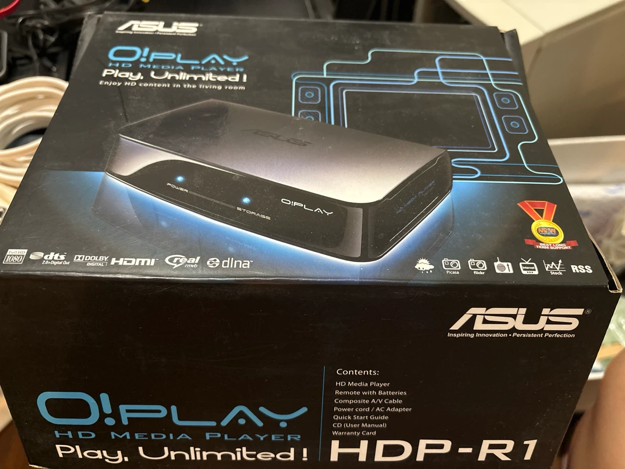 ASUS O!Play HD Media Player HDP-R1