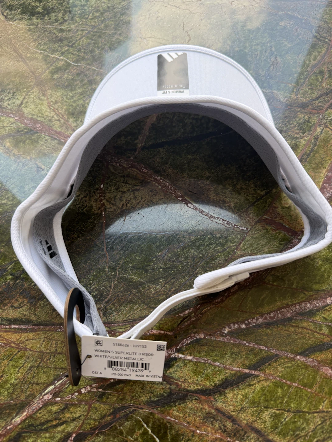 Adidas Women's Superlite 3 Visor - White - photo 3