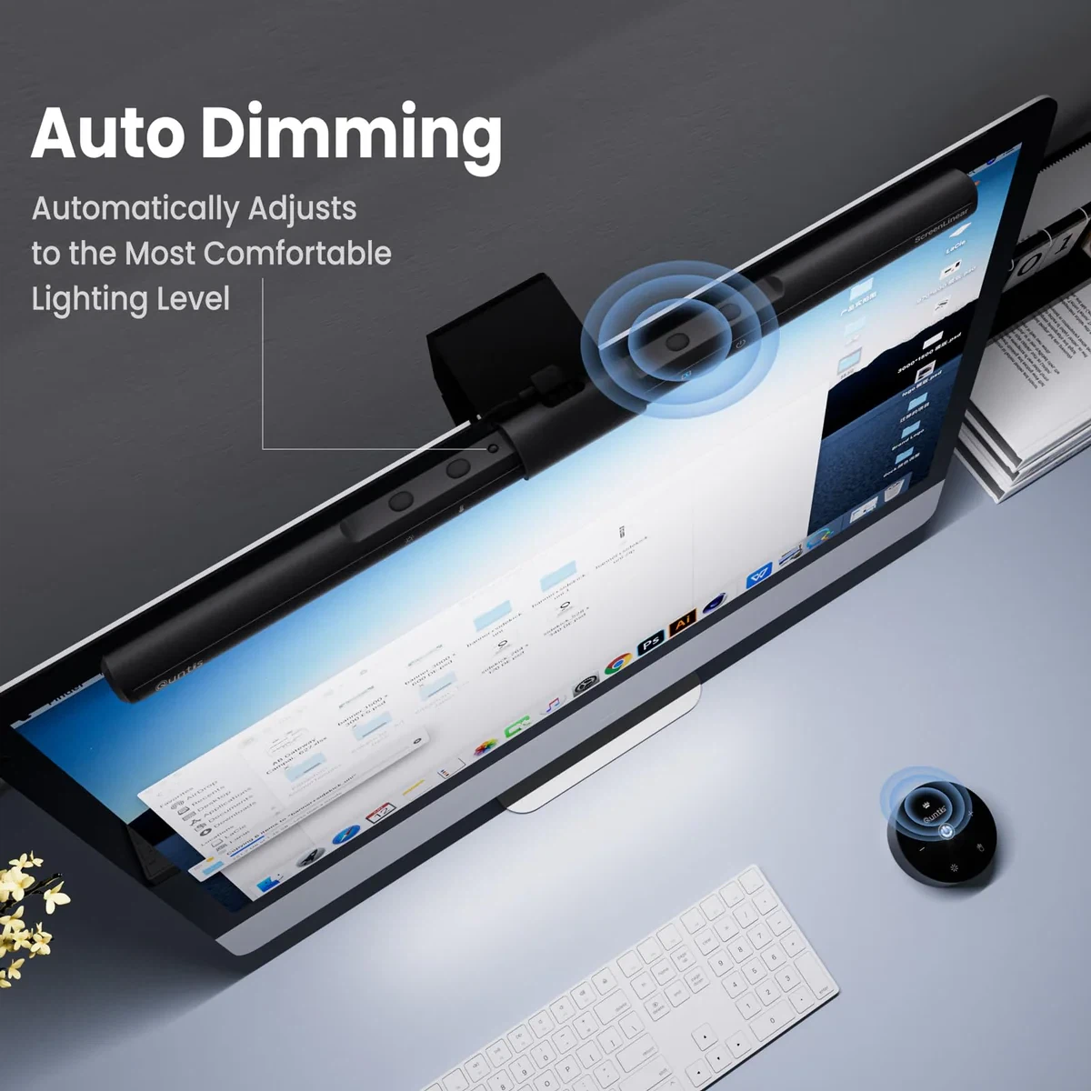 Quntis Screen Linear Light Bar with Remote - photo 5