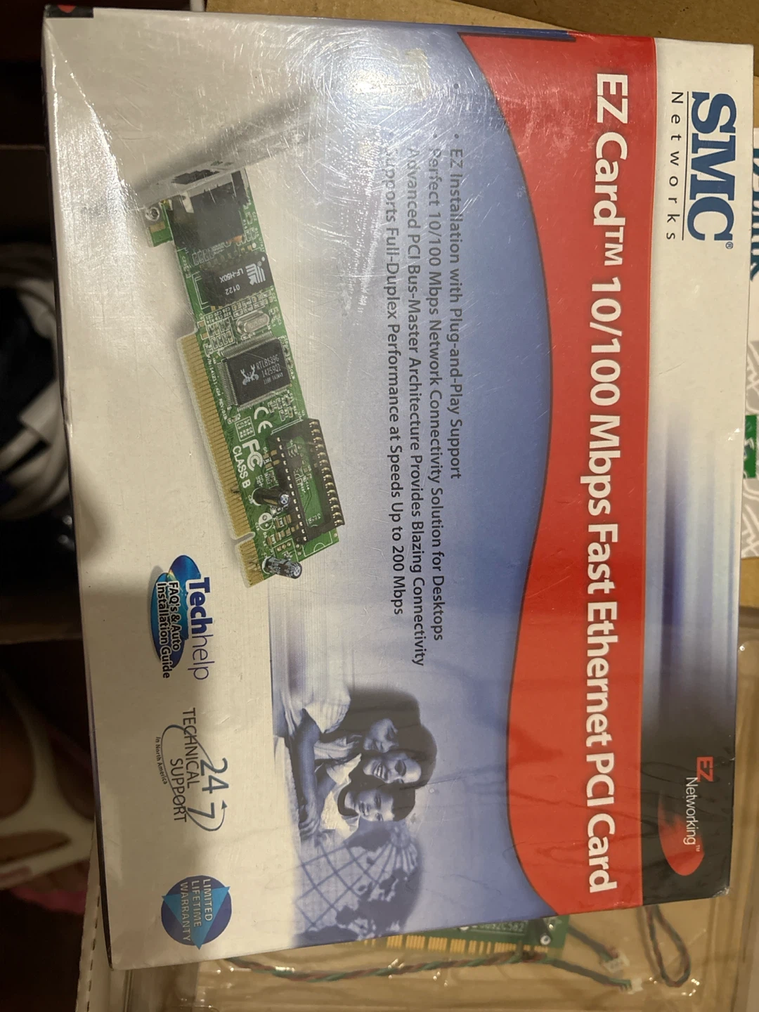 SMC EZ Card 10/100 Mbps Fast Ethernet PCI Card