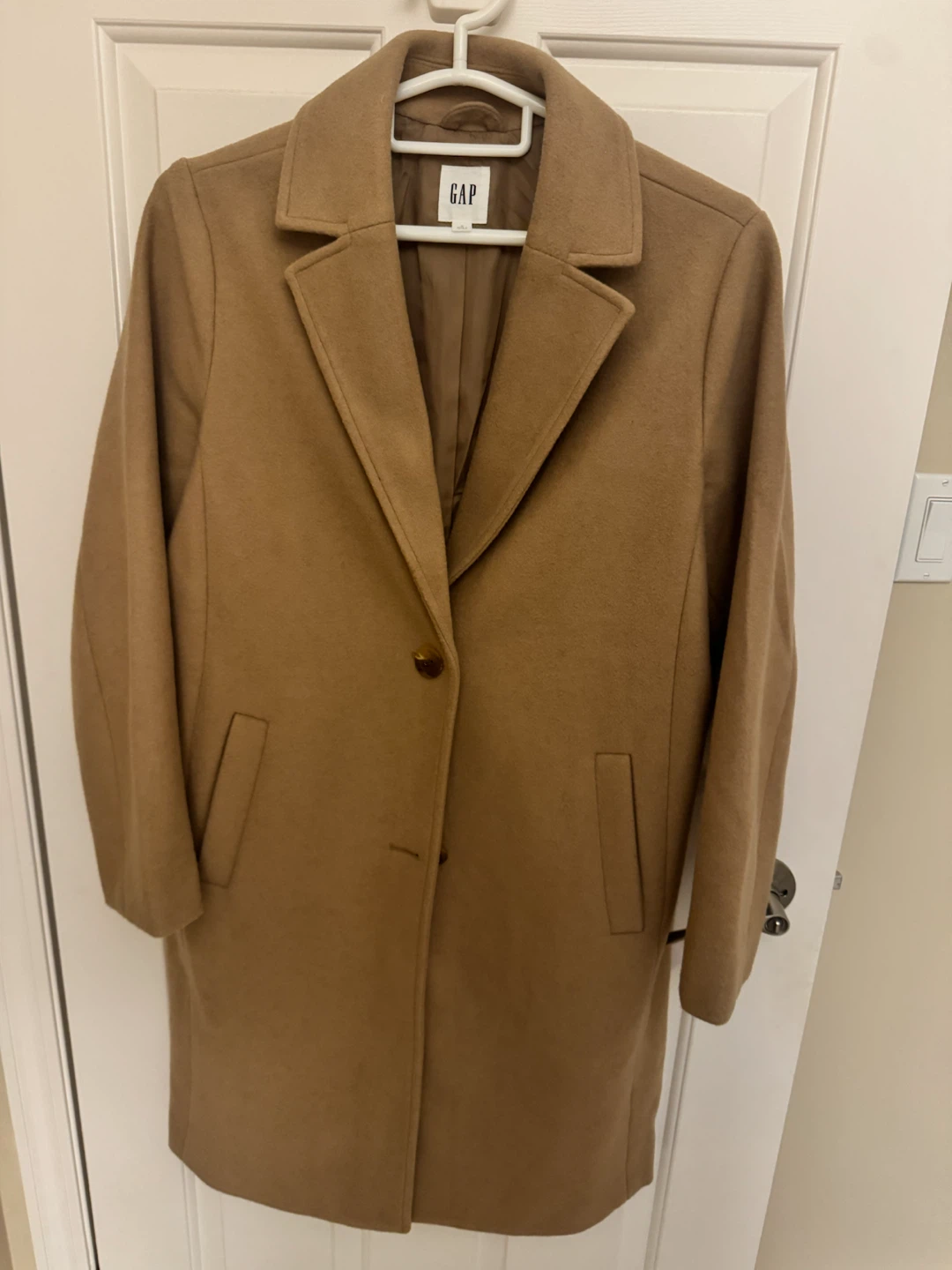 GAP Women's Wool Blend Coat - Size M
