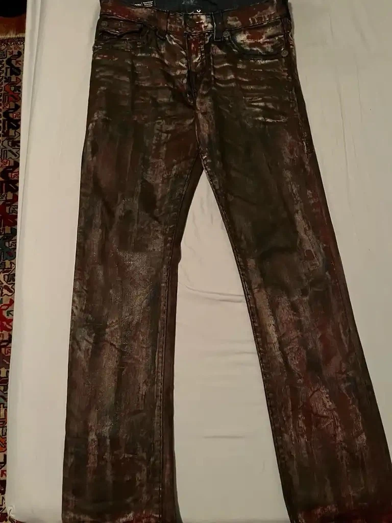True Religion Red Ricky Jeans With Flap - photo 5