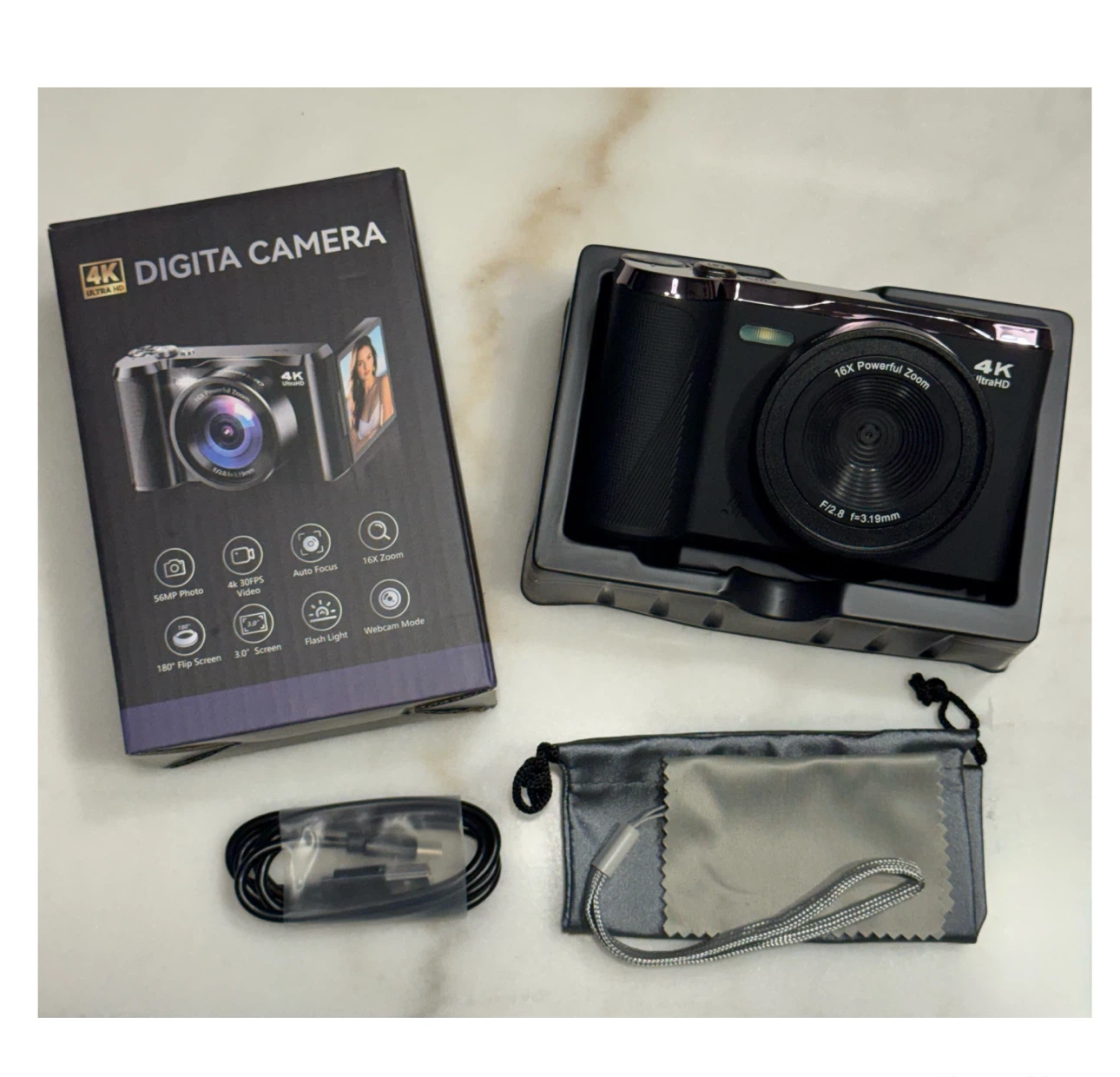 Brand new 56MP 4K Digital Camera for Photography - photo 2
