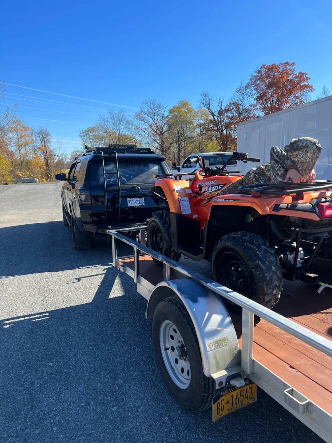 CFMoto CFORCE 400 Orange ATV - photo 2