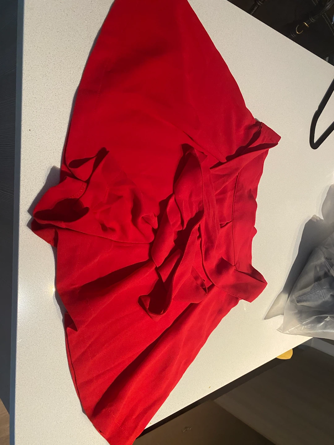 Zara Red Shorts - photo 3