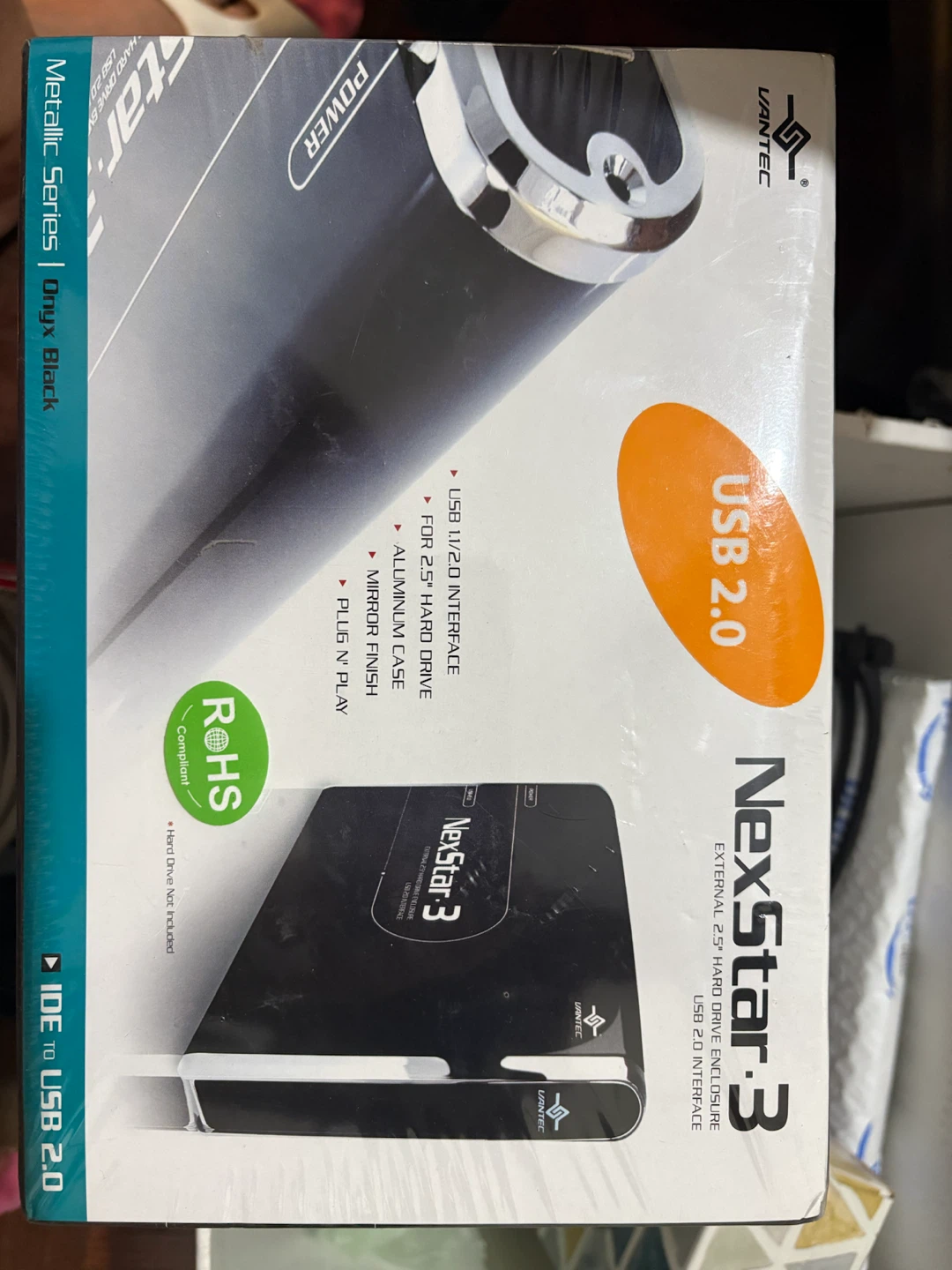 Vantec NexStar 3 External 2.5" Hard Drive Enclosure