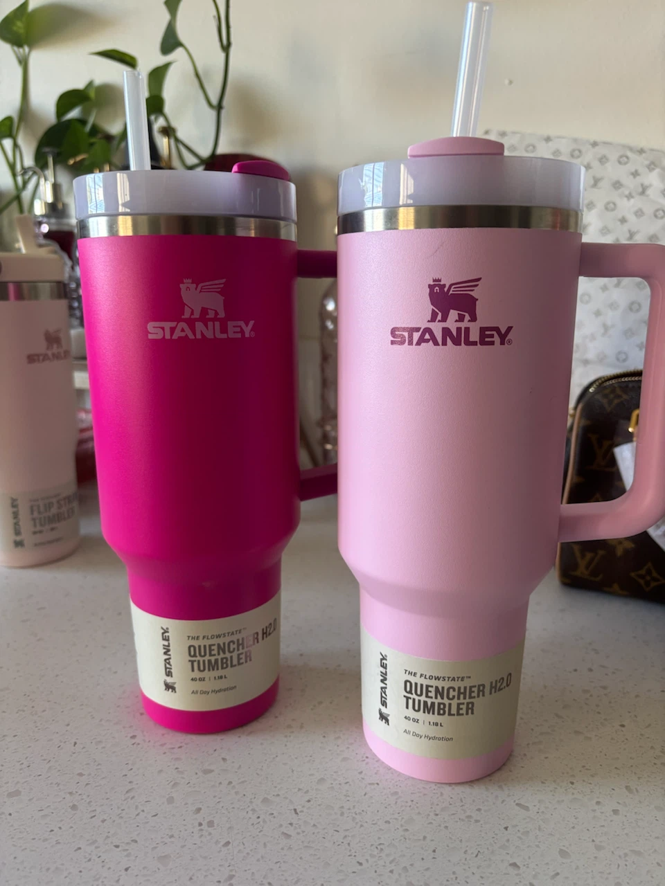 Stanley Flowstate Quencher H2.0 Tumbler - Pink