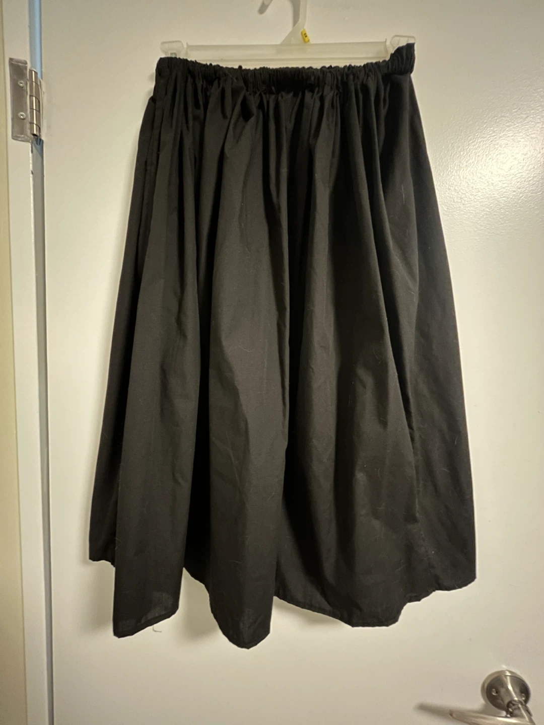 Black Midi Skirt or Petticoat aka Underslip