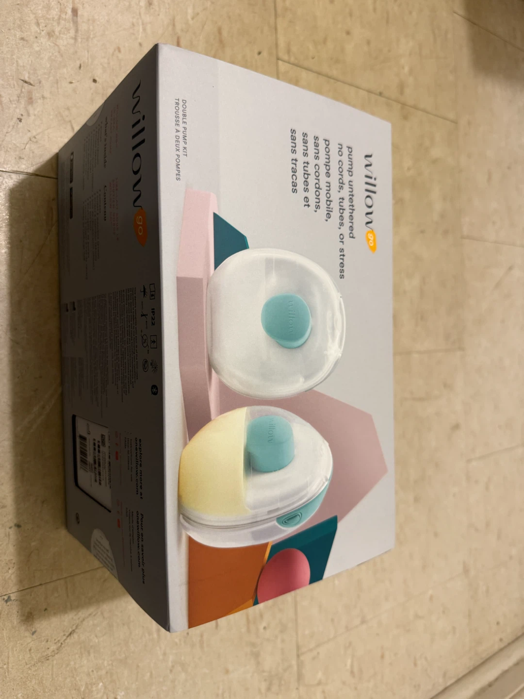 Willow Go Breast Pump sealed and new in box