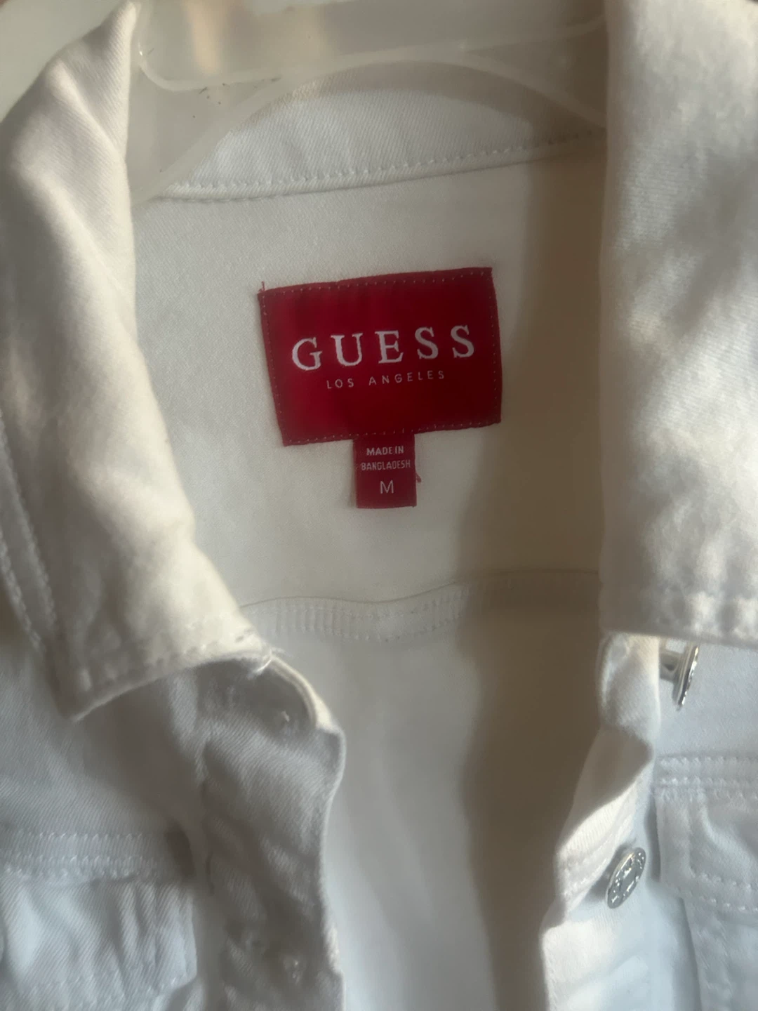 White Guess Denim Jacket - photo 3