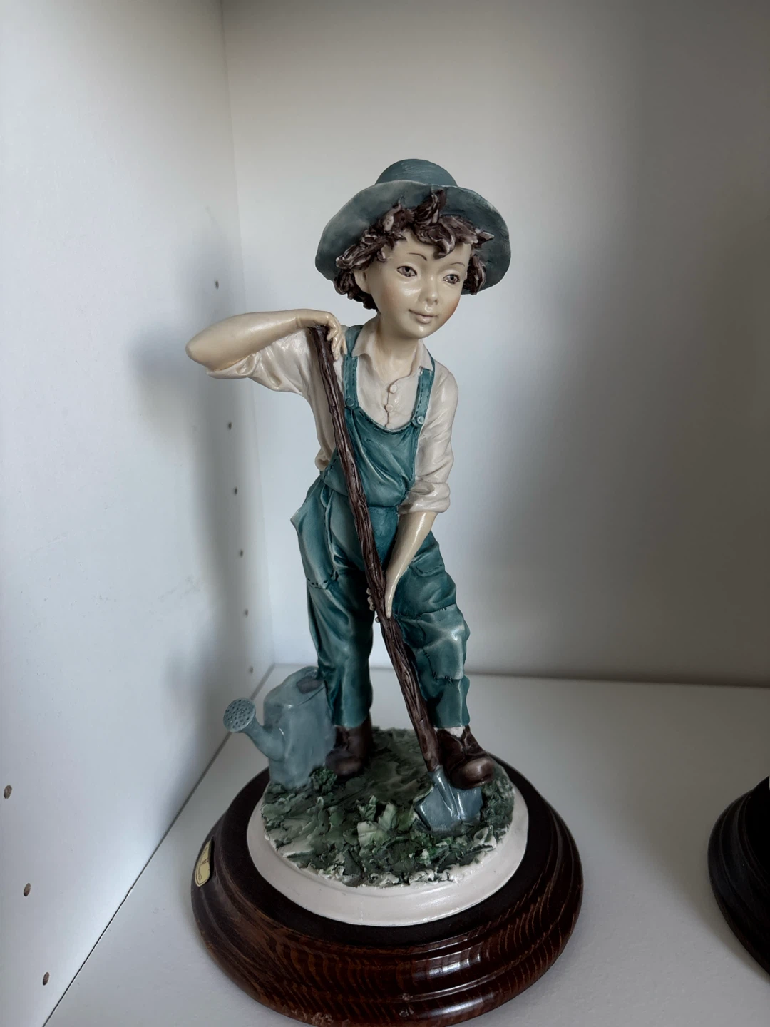 Capodimonte Figurine - Young Gardener with Watering Can