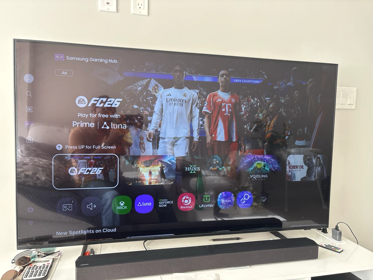 Samsung 55” QLED 4K Smart TV