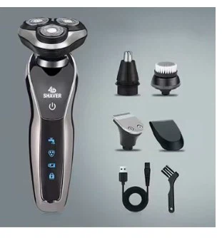Men'S Rotary Electric Shaver with USB-C Charging - photo 5