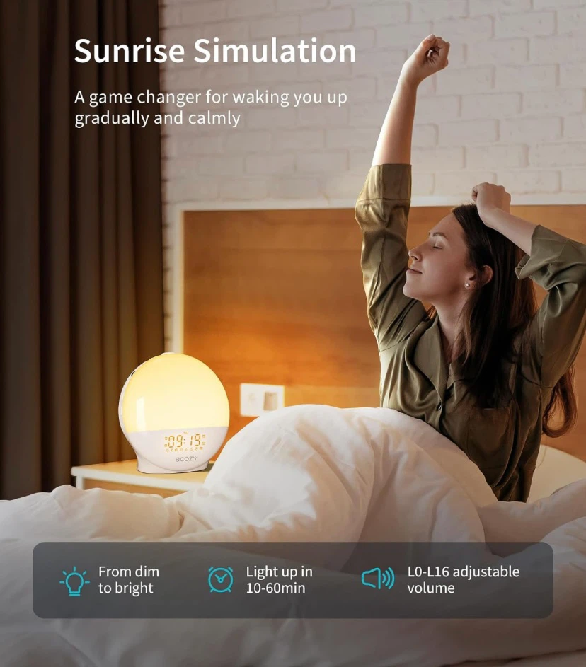 New ecozy Smart Sunrise Alarm Clock - photo 2