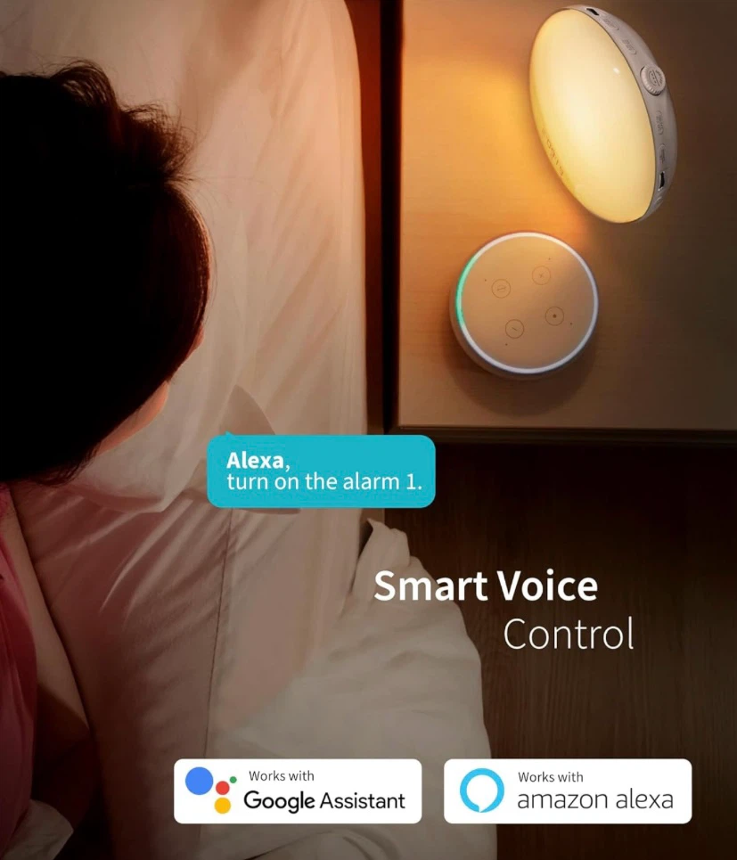 New ecozy Smart Sunrise Alarm Clock - photo 4