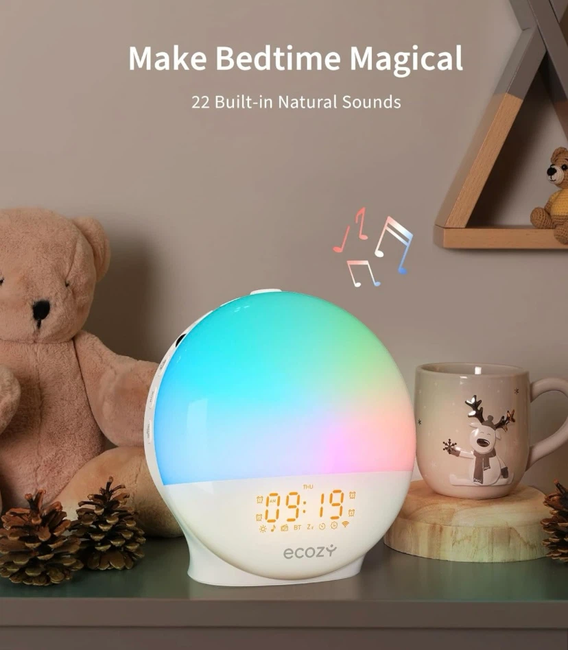 New ecozy Smart Sunrise Alarm Clock - photo 5